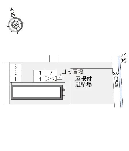 ★手数料０円★福山市手城町　月極駐車場（LP）